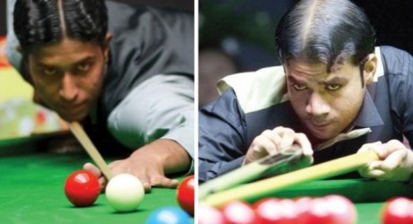 Pakistani player M Sajjad in final of World Snooker Championship 2014