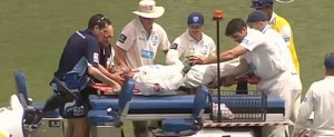 Phil Hughes Injury Pics