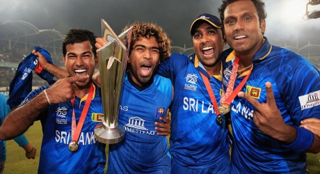 Sri Lanka celebrate