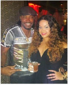 Chris Gayle became father of a baby girl