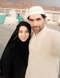 `Misbah Ul Haq Performing Umrah With His Wife