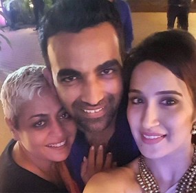Zaheer Khan Engagement with Sagrika