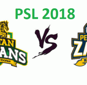 Peshawar Zalmi vs Multan Sultans