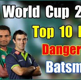 Babar Azam in Top 10 Most Dangerous Batsmen List